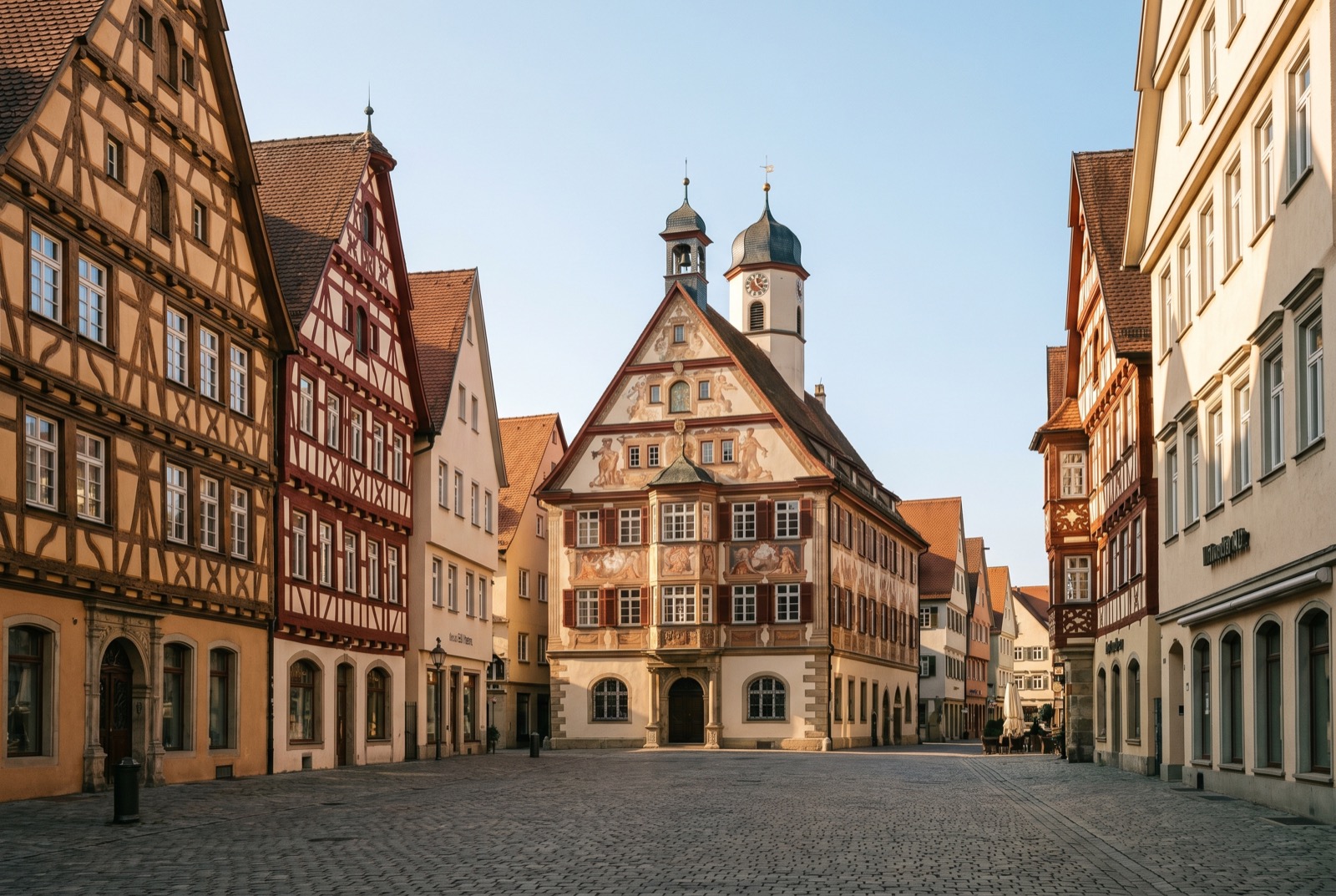 Erfahrener Maler bei der Arbeit in Oberschwaben — Malerbetrieb Schwab